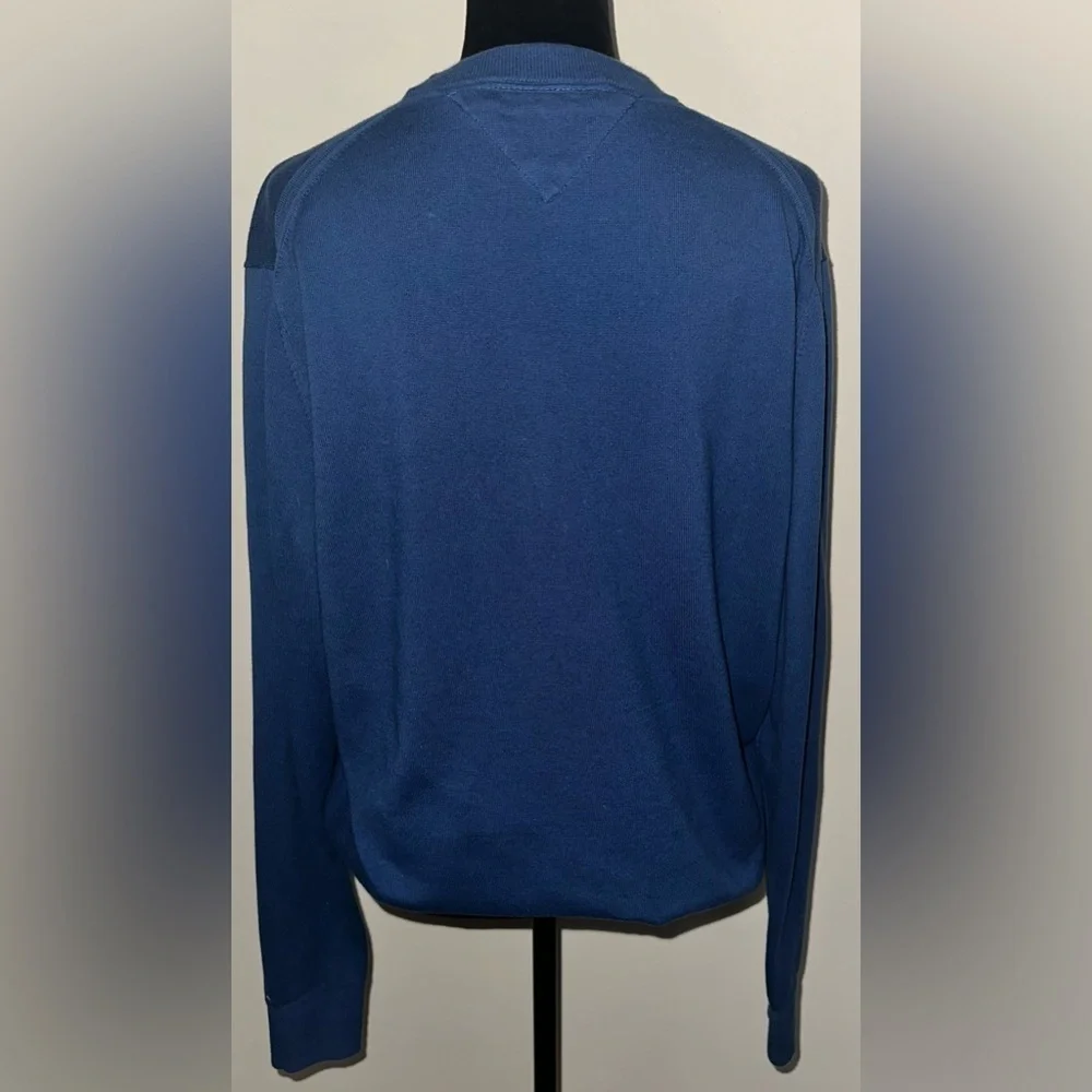 Tommy Hilfiger Signature Cotton Sweater - Size XL